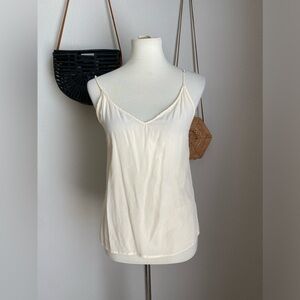 Eloise Anthropologie Daily Practice Silk Cami, Size Medium